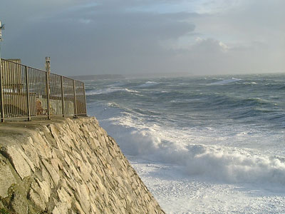 Porthleven towards Loe Bar